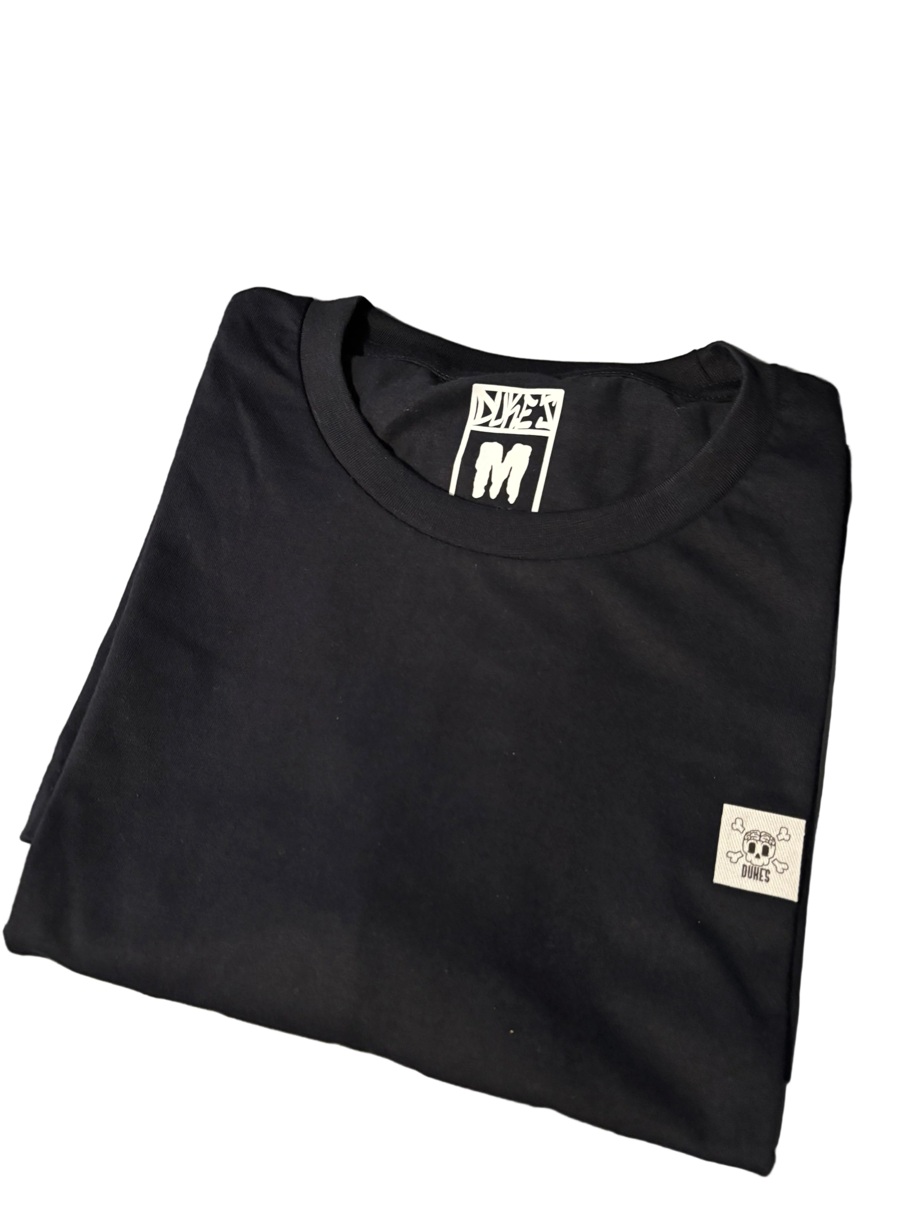 T-Shirt met Duke's logo.